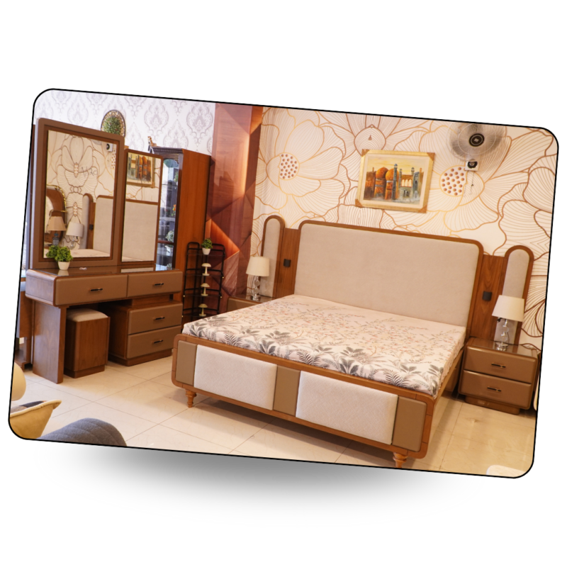 Glossy Bed Set